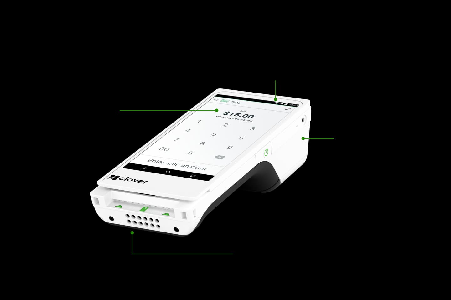 Clover Flex 4 hardware diagram